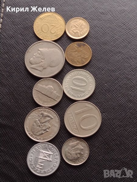 Лот монети от цял свят 10 броя АМЕРИКА ИСПАНИЯ УНГАРИЯ ЗА КОЛЕКЦИЯ ДЕКОРАЦИЯ 30723, снимка 1