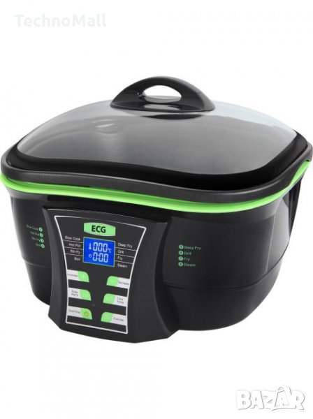 ✨Мултикукър ECG MH 178 Vario 9в1, 1500W, 5L, Черен , снимка 1
