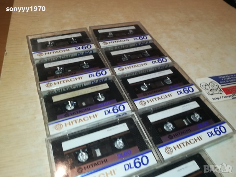 HITACHI DL60 MADE IN JAPAN-ORIGINAL TAPE 0212231920, снимка 1