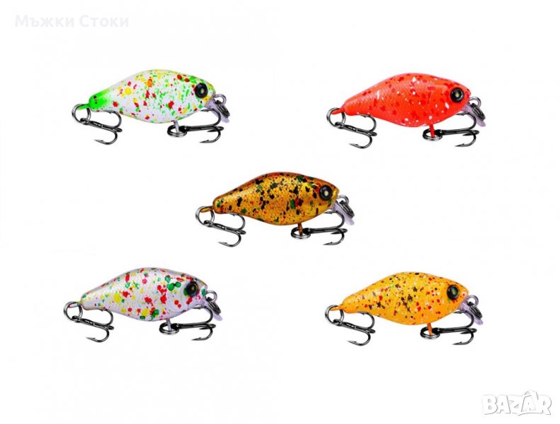 Малки Воблери / Воблер модели от №126 до №130, изкуствена примамка, фалшива стръв, снимка 1