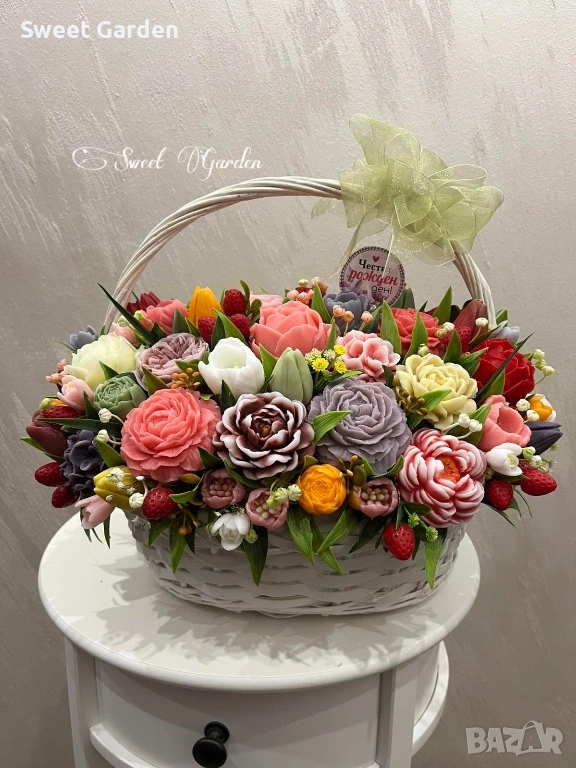 Аранжировки от ароматни сапунени цветя, снимка 1