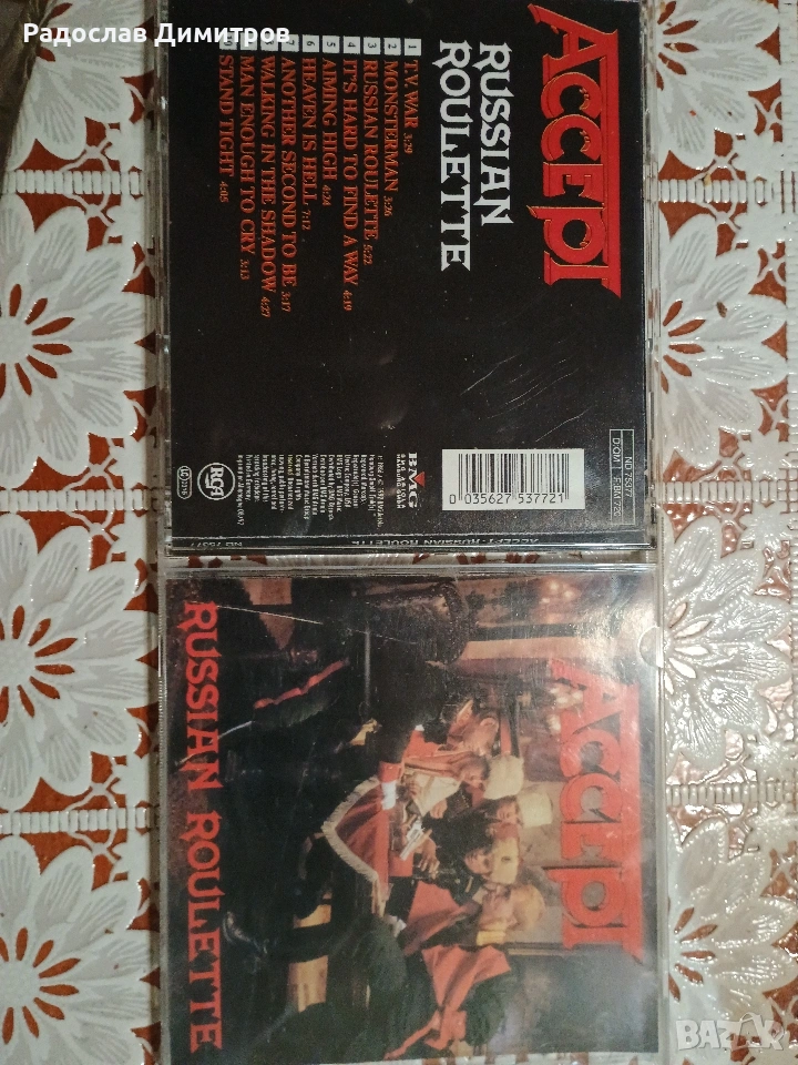 Accept -Russian Roulette , снимка 1