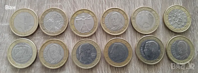 Редки Евро монети 1 Евро , снимка 1