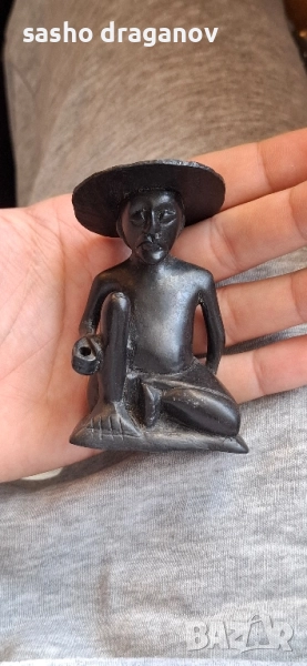 Абаносова дървена фигурка, снимка 1