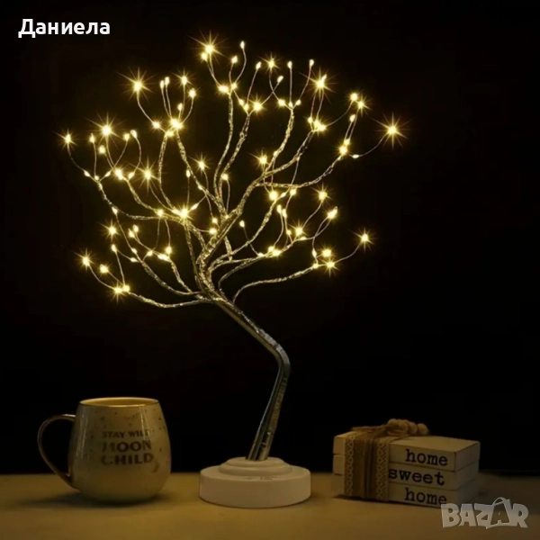 Декоративно LED светещо дърво, снимка 1