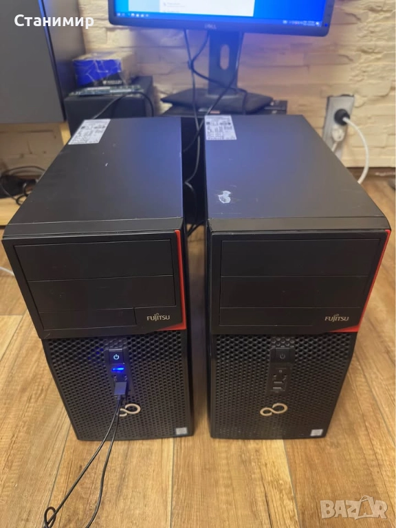 Fujitsu i3 6100 8GB DDR4 NVIDIA, снимка 1