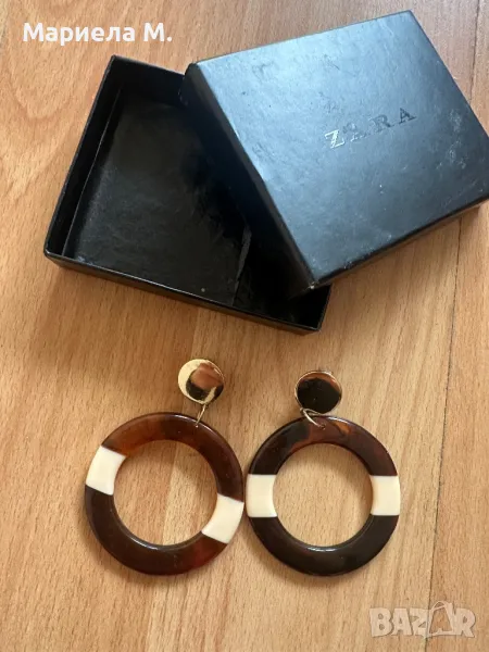 Zara обеци, като нови, снимка 1