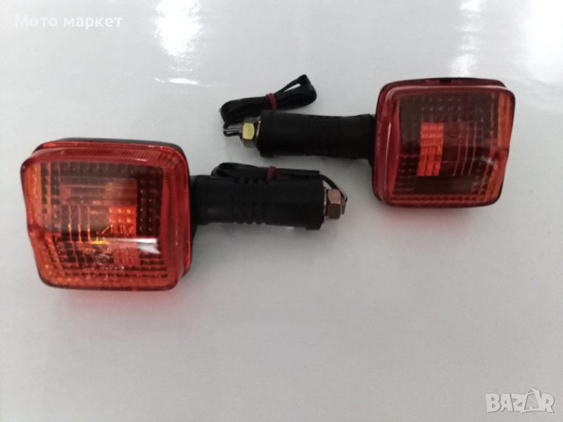 ЗАДНИ МИГАЧИ К-Т YAMAHA DT/TDR/TW/XT/XTZ, снимка 1