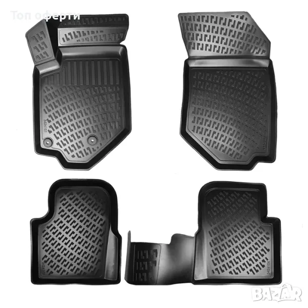 Гумени стелки RizLine съвместими с Peugeot 208 2019+, снимка 1