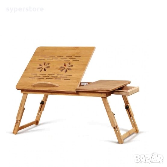 Масичка за лаптоп Поставка за лаптоп Digital One SP00309 №28 Бамбук М, снимка 1