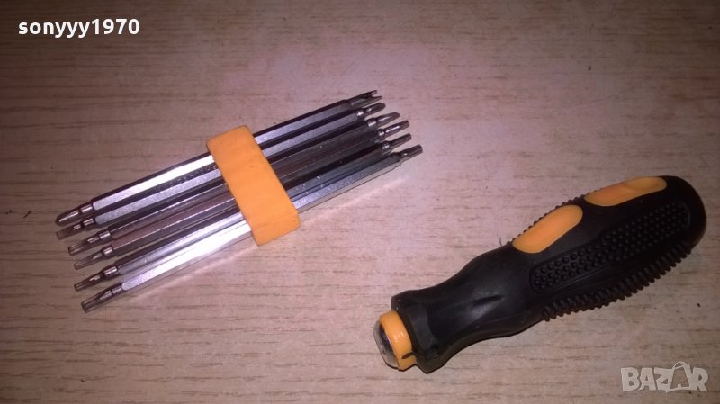 ПРОФИ-отвертка със специфични накраиници, снимка 1