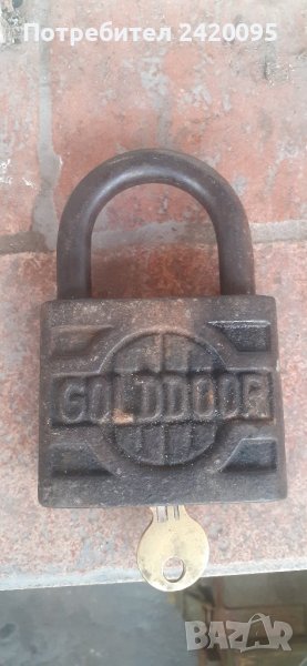 стар железен катинар-50лв, снимка 1