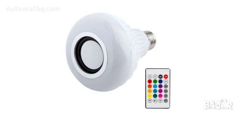 LED лампа с Bluetooth и музика Automat, снимка 1