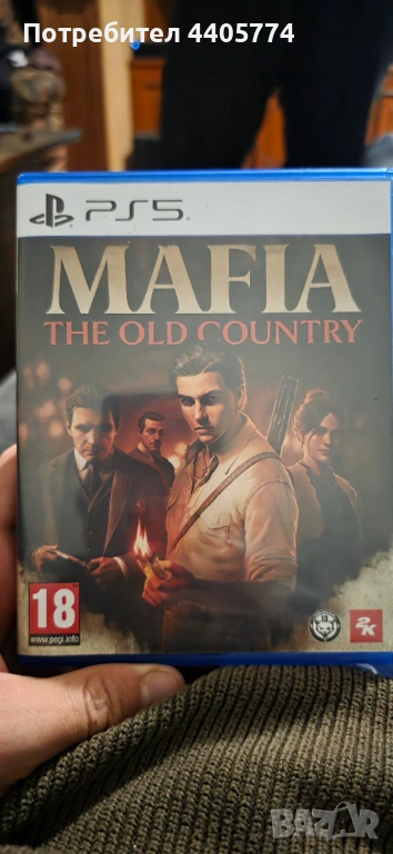 mafia the old country ps5, снимка 1