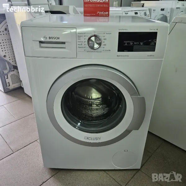 Немска инверторна пералня Bosch Serie 6 А+++ 8кг - ГАРАНЦИЯ, снимка 1