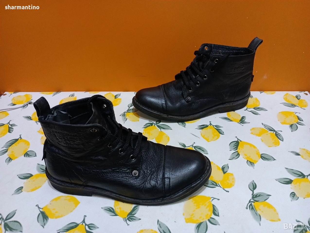 Levi Strauss кожени N 42 - 35 лв, снимка 1