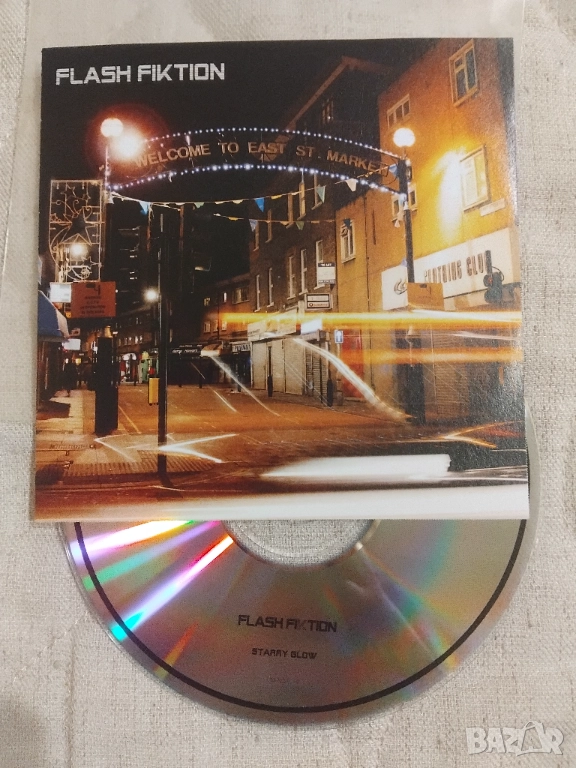 Flash Fiktion ‎– Starry Glow - promo CD, снимка 1