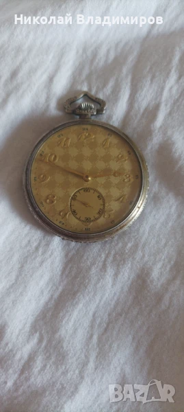 Anker L.W.C. pocket watch сребърен джобен часовни, снимка 1