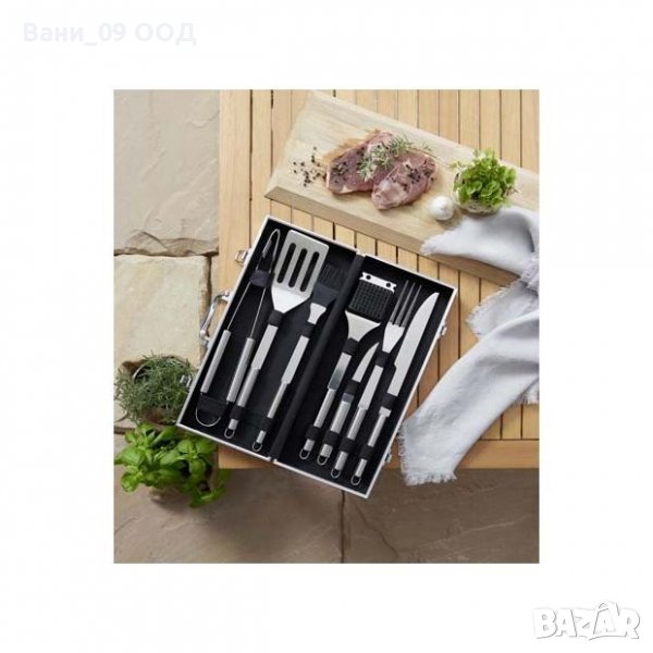 Грил сет в алуминиево куфарче, снимка 1