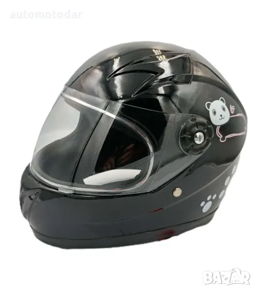 Детска каска шлем за мотор скутер, снимка 1