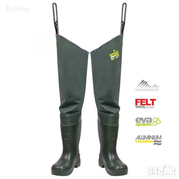 Ботуши дълги Lemigo Hip Wader EVA 826  Размери :41,42,43,44,45,46,47, снимка 1