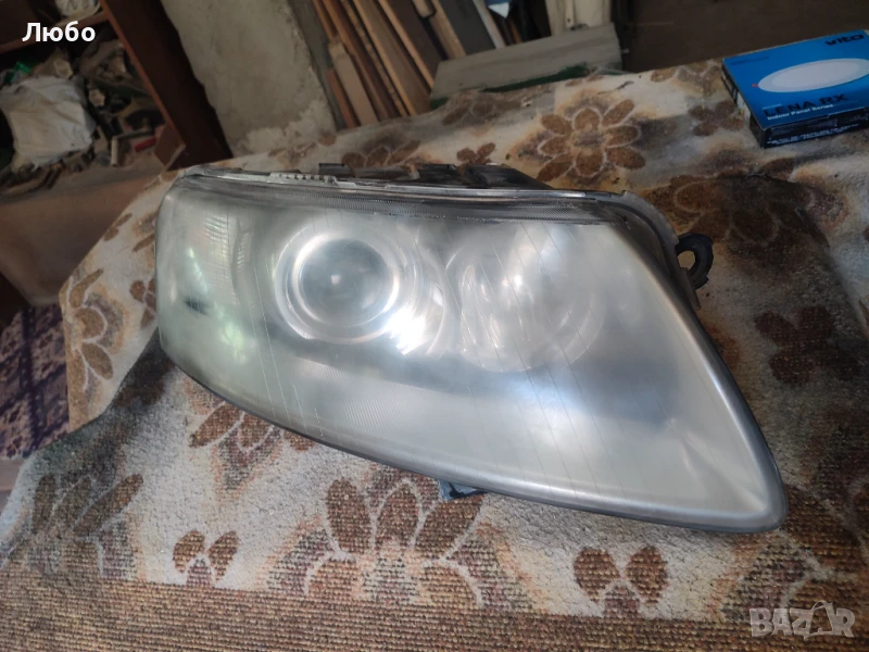 Десен фар биксенон без завиване за Ауди А6 ц6 4ф Audi A6 c6 4f, снимка 1