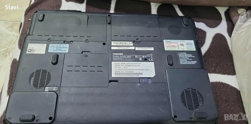 Лаптоп Tochiba Harman kargon oзвучение , снимка 1