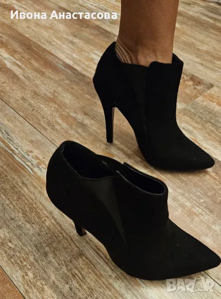 ЧЕРНИ ВЕЛУРИ БОТИ, снимка 1