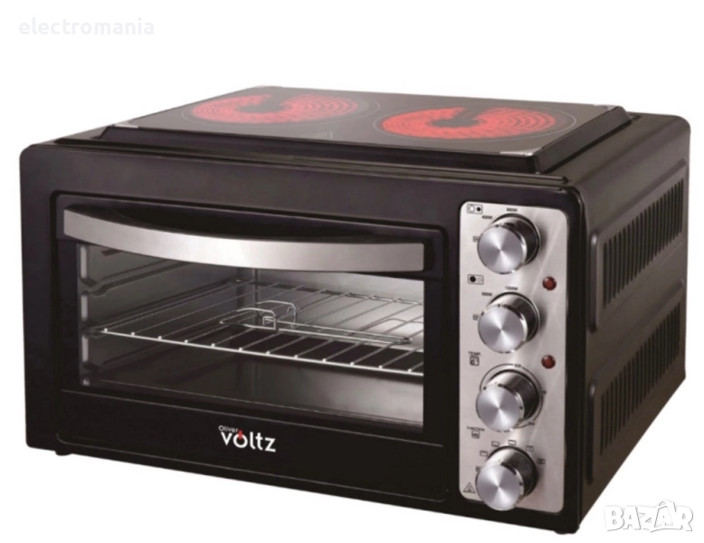 готварска печка с два керамични котлона Oliver Voltz  V51441A38, снимка 1