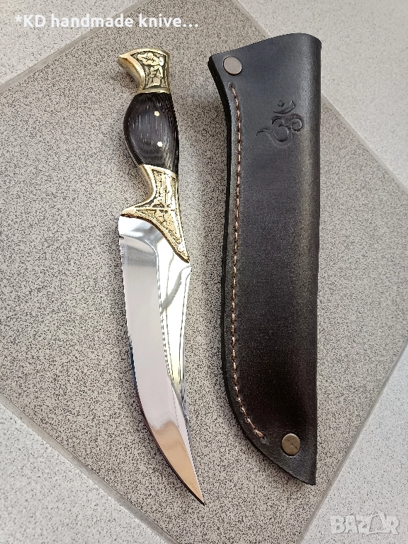 Ръчно изработен ловен нож от марка KD handmade knives ловни ножове , снимка 1