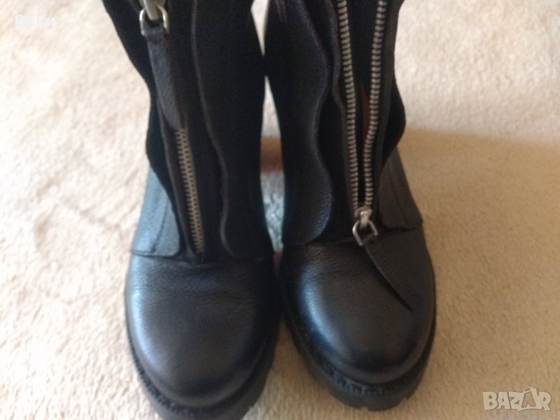 Кожени боти H&M, снимка 1