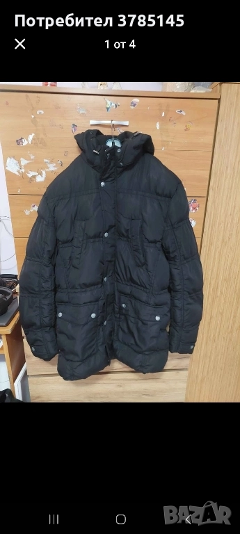 Мъжко зимно яке XXXL, но отговаря на L, понеже самия модел е такъв, снимка 1