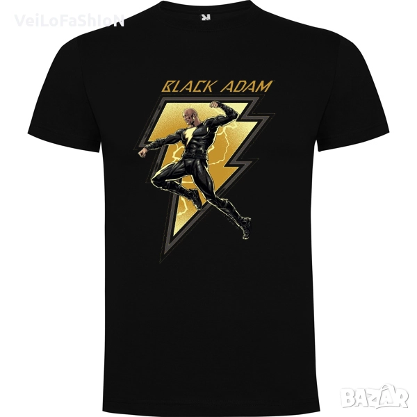 Нова детска тениска с Black ADAM - Черния Адам, снимка 1