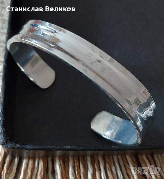 Нова сребърна гривна, снимка 1