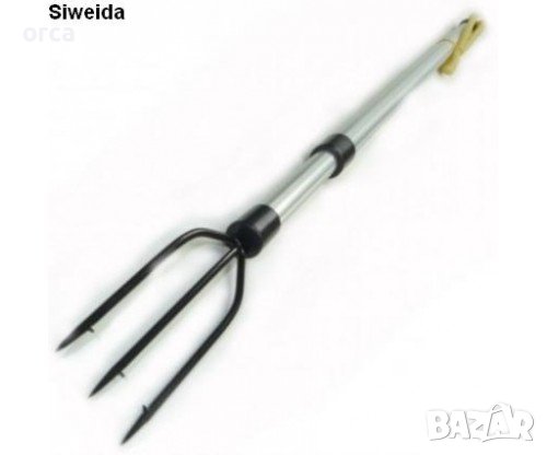 Хавайско копие телескопично за подводен риболов алуминий тризъбец, снимка 1