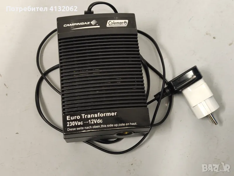 Трансформатор адаптер Coleman 220/12V, снимка 1