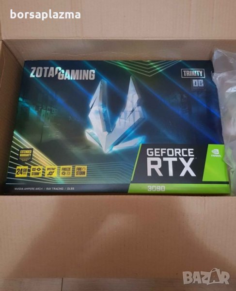 Чисто нова видеокарта ZOTAC Gaming GeForce RTX 3090 Trinity OC, снимка 1