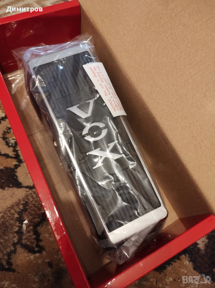 Уа-Уа / Wah-Wah педал за китара Vox V847-A нов, снимка 1