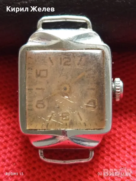Стар механичен часовник дамски Лъч СССР за части ремонт КОЛЕКЦИЯ 48013, снимка 1