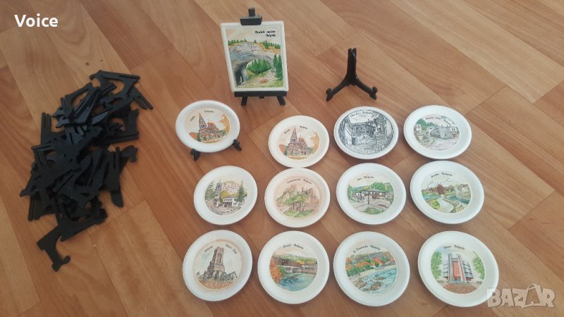 Сувенирни чинийки 24 бр., снимка 1