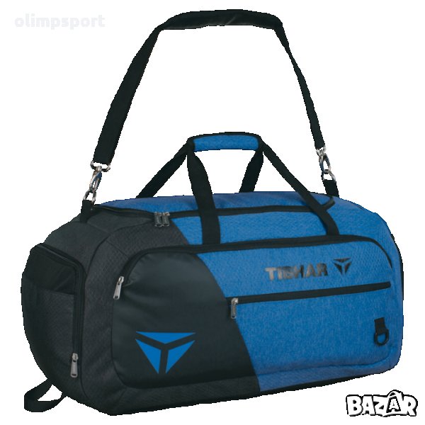 спортен сак Tibhar Manila нов син и сив размери 68х35х30см 90лв, снимка 1