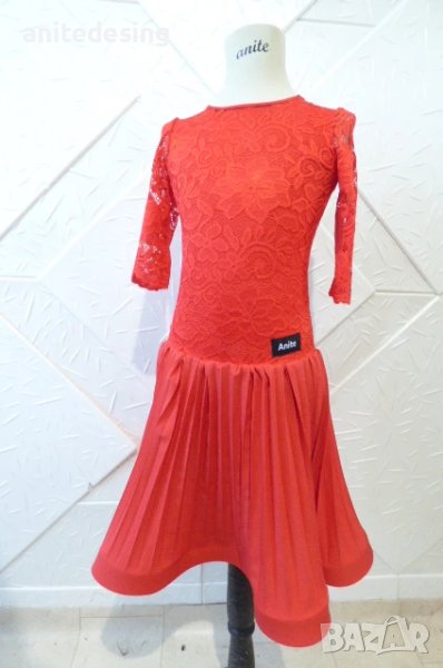 Детска рокля за спортни танци , снимка 1