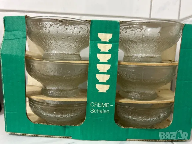 Красиви чаши/ купи от Германска Демократична  Република, оригинално опаковани, снимка 4 - Чаши - 47730656