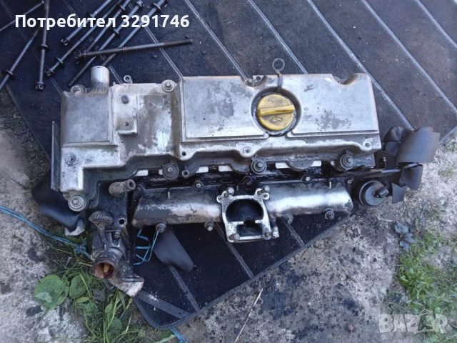 Цилиндрова глава оборудвана  за Опел Зафира фейслифт 2004г 2.0 дизел 101к.с