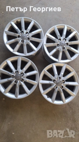 ОРИГИНАЛНИ АЛУМИНИЕВИ ДЖАНТИ  АУДИ A3 A4 A6 Q3  -5x112x57-17цола