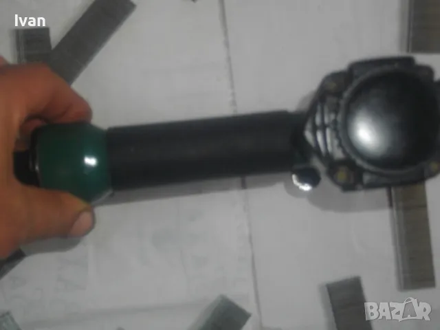 ПНЕВМАТИЧЕН ТАКЕР Комбиниран скоби 13-40мм пирони 10-50мм Parkside Made in Germany 2011г. PARKSIDE, снимка 8 - Други инструменти - 47782044