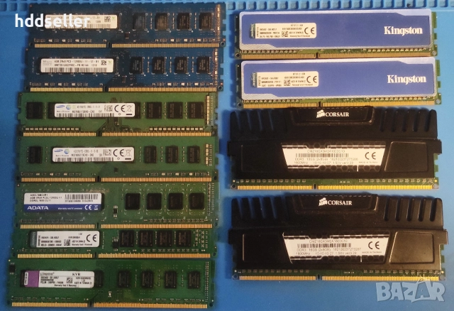 DDR3 памети 4GB 8GB KIT 16GB