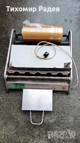 фолираща машина за пакетиране на тарелки, снимка 2 - Други машини и части - 53092557