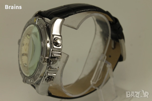 Мъжки Хронограф BREITLING Automatic Chronometre, снимка 5 - Мъжки - 52628083
