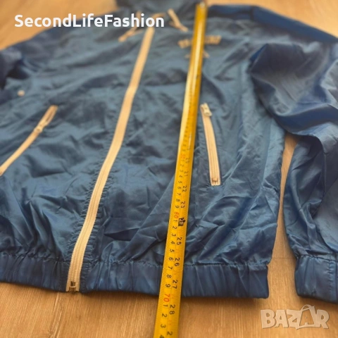 Мъжко яке Le Coq Sportif ветровка тънко размер M, синьо, снимка 4 - Якета - 53100760